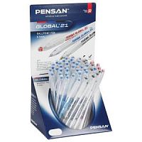 Ручка PENSAN GLOBAL 21 0.5мм черн 1 шт