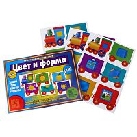 Игра Забавы в картинках Цвет и форма Д-457