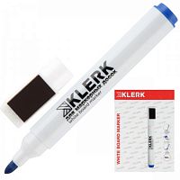 Маркер для белой доски KLERK 200747/3 синий