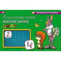 Проф-прес Правил пропись Каллигр написан цифр (гориз)А5