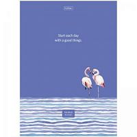 Бизнес-блокнот 80 листов А-4 Хатбер 22175 Фламинго