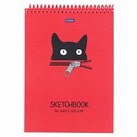 Блокнот Sketchbook Hatber А5 17209 60 листов Zipper