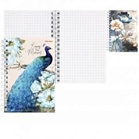 Записная книжка А6 120 листов Проф-пресс спир 7107 Удивительная ботаника