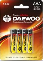 Батарейка DAEWOO ААА 4 шт