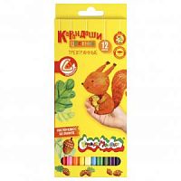 Карандаши 12 цветов Каляка-Маляка КТКМ 12