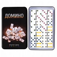 Игра Домино в мет футляре Рыжий кот 2564
