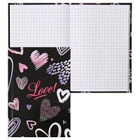 Записная книжка 48 листов Кокос А6 241109 Сердечки