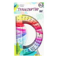 Транспортир 180* 11 см Кокос Colorful 216165