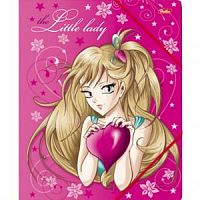 Папка для акварели А4 10 листов "Моя маленькая леди"