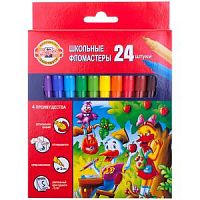 Фломастеры 24 цвета KOH-I-NOOR 771002