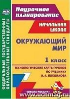 В.5106 Окружающий мир 1 кл Плешаков Поурочное планирование Шк России