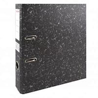 Папка-регистратор KLERK 232527 75 мм черный мрамор