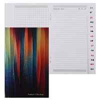 Книга алфавитная 48 листов А6 Апплика С0228-99 Текстура