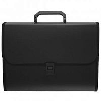 Папка-портфель 13 отд KLERK 190985 черный