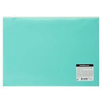 Папка на молнии сверху А4 ЕК 53514 Mint Diagonal Pastel